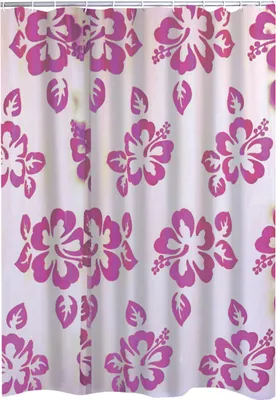 Produktbild von Ridder Duschvorhang Folie Flowerpower 180x200 cm 32352