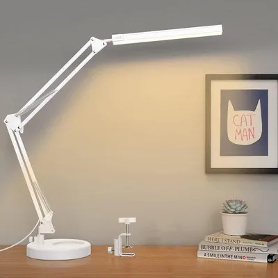 Immagine prodotto di Lampada da scrivania a LED regolabile, bianca