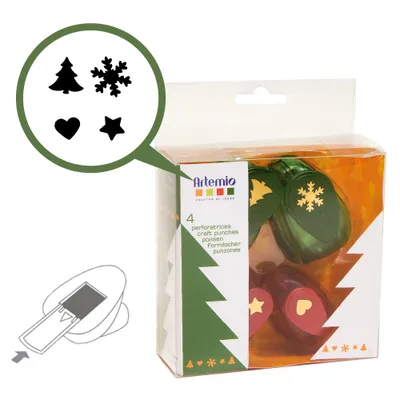 Image de 4 perforatrices Noël - Artemio