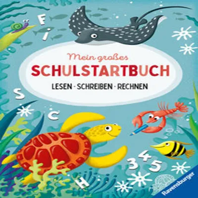 Immagine prodotto di Mein großes Schulstartbuch: Lesen Schreiben Rechnen