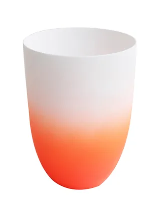Image de ASA Vase/ Lanterne orange d. 8,5 cm, h.12 cm, porcelaine