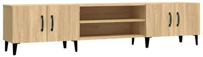 Image de Meuble TV en chêne Sonoma 180x31,5x40 cm