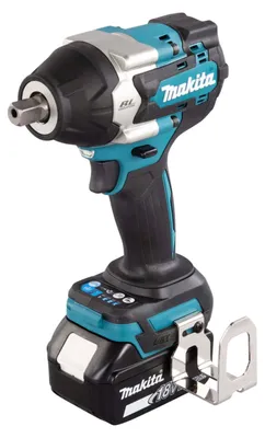 Produktbild von Makita DTW701RTJ, Schlagschrauber, Pistolengriff, 1/2", Schnellwechselfutter, Schwarz, Blau, Bürstenlos