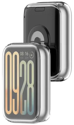 Produktbild von Schutzhülle für Xiaomi Smart Band 10 Pro, Bizon Case Watch Felipe, Transparent