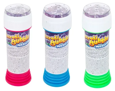 Immagine prodotto di Toi-toys Incredibubble, soffiatore di bolle con puzzle, 3 pezzi.
