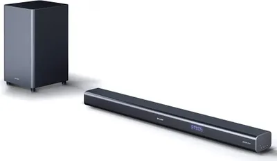 Obrázok produktu pre Sharp HT-SBW460, 3.1 kanály/kanálov, 440 W, Dolby Atmos, Dolby Digital, Dolby Digital Plus, Dolby TrueHD, 100 W, Bezdrôtový, 120 W