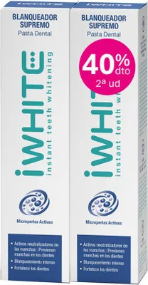 Obrázek produktu pro IWHITE bělící zubní pasta na tmavé skvrny 2 x 75 ml