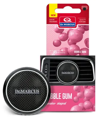 Produktbild von Dr. Marcus Speaker – Lufterfrischer im Design eines Lautsprechers – Bubble Gum – Lufterfrischer für das Auto