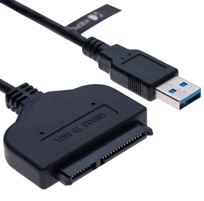Obrázek produktu pro Kabel SATA 3 na USB – adaptér pro pevné disky SSD/HDD 2,5" s podporou UASP