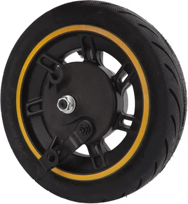 Produktbild von Ninebot G30D G30LD 2 Gen Reifen Gelb mit Tubeless Felge Bremse