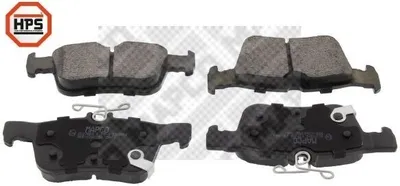 Produktbild von MAPCO 6027HPS Bremsbeläge Satz Hinten für FORD Kuga Mk2 (DM2) Mondeo V Kombi (CF) S-Max (CJ) Galaxy (CK) für FORD USA EDGE