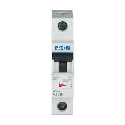 Zdjęcie produktu dla Eaton FAZ-B10/1, Miniaturowy wyłącznik, Typu B, IP20, IP40