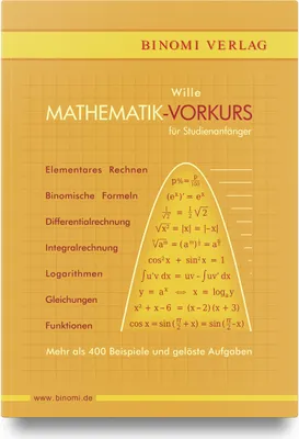 Produktbild von Mathematik-Vorkurs für Studienanfänger