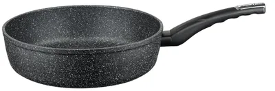 Schmortopf 24 cm, Mikro-Wabenstruktur, antihaftbeschichtet, Aluminium