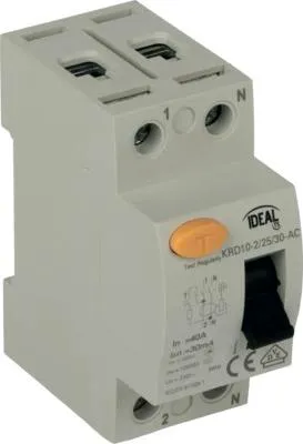 Image de Protecteur de courant Kanlux 38724 2P KRD10-2, 25A, 30-AC, 10kA