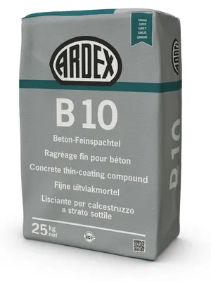 Produktbild von ARDEX B 10 Beton-Feinspachtel grau 25kg
