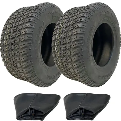 Immagine prodotto di 2 - 13x5.00-6 4pr Wanda P332 Pneumatico per erba TL e 13x5.00-6 TR13 Tubo