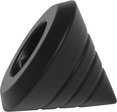 Obrázek produktu pro Gardinia koncovka kuželového profilu pro Ø 16 mm černá matná 2,8 cm