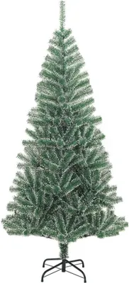 Image de vidaXL Sapin de Noël artificiel enneigé vert 180 cm