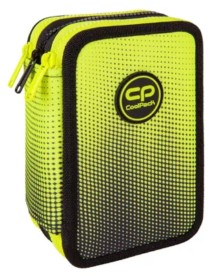 Image de Coolpack Jumper Trousse à crayons à 3 compartiments avec accessoires GRADIENT LEMON