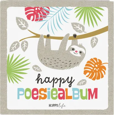 Produktbild von Goldbuch Poesiealbum HAPPYlife Faultier