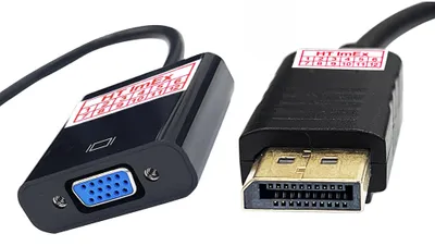 Produktbild von Display Port Male DisplayPort DP to VGA Female Video Converter Cable Adapter HD