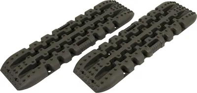 Produktbild von 2x Recovery Boards Bergeboards Sandbleche Anfahrhilfe Offroad Gripmatte grau