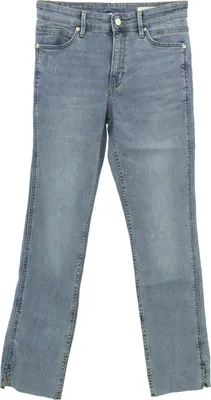 Produktbild von 31618 S. Oliver, Betsy 7/8,  7/8 Damen Jeans Hose, Stretchdenim, blue destroyed, D 34 W 27 L 28