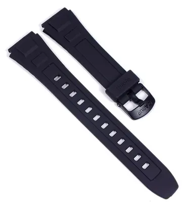 Produktbild von Ersatzband Resin schwarz 20mm Casio WV-59 - 24672