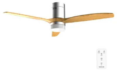 Zdjęcie produktu dla Wentylator sufitowy Cecotec z oświetleniem EnergySilence Aero 4600 Arctic Steel&Sand. Silnik prądu stałego 38 W, średnica 132 cm, lampa LED