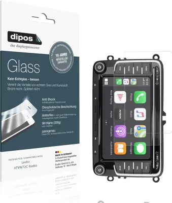 Obrázek produktu pro 2x dipos GlassAR Ledio XTVW72C Radio