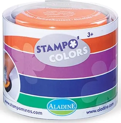 Obrázek produktu pro ALADINE Stampo Colors Carnival dětská razítka razítka dětské inkoustové polštářky