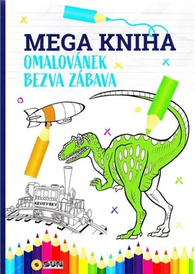 Obrázok produktu pre Mega omaľovánka - Modrá cool zábava