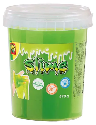 Produktbild von SES Creative 15031 Neon Grüner Schleim im Becher 470g - Leuchtender Neon-Schleim - Spielzeug - Spielen mit Schleim - Für Kinder Ab 3 Jahren, Schleim, 3 Jahr(e), Grün, 1 Stück(e)