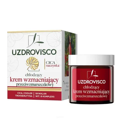 Obrázok produktu pre Uzdrovisco Chłodzący krem wzmacniający i przeciwzmarszczkowy, 50ml