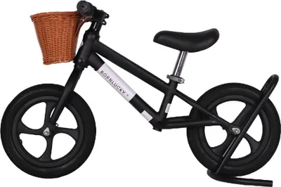 Produktbild von Born Lucky Balance Bike Luxe Schwarz Balance Fahrrad