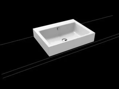 Produktbild von Kaldewei 900707183001 Aufsatzwaschtisch PURO Mod.3157, 600