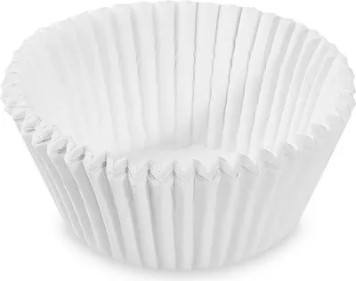 Zdjęcie produktu dla Babeczka cukiernicza biała 40 x 24 mm 1000 sztuk - Wimex