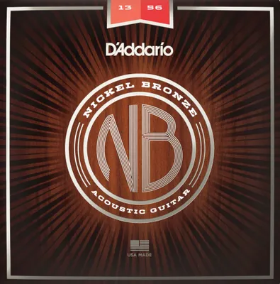 Produktbild von D'Addario NB1356 - Nickelbronze - medium (013-056)
