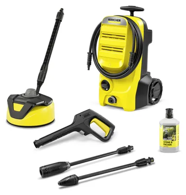 Obrázok produktu pre Kärcher K 4 Classic Home, Vzpriamene, Elektrický, 6 m, 5 m, Čierna, Žltá, IPX4