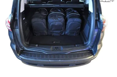 Produktbild von Ford S-Max 2015-2023 Kofferraumtaschen Set 5 Stk