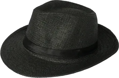 Produktbild von Panama Hut Bogart Strohhut Schwarz 60