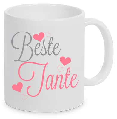 Produktbild von TassenKing™ - Beste Tante - Tasse - Kaffeetasse - Tasse mit Spruch