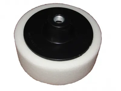 Obrázek produktu pro Pěnový leštící kotouč - bílý 150 mm x 50 mm 00392