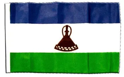 Lesotho Boot Vlag 45 x 30 cm, 18" x 12"