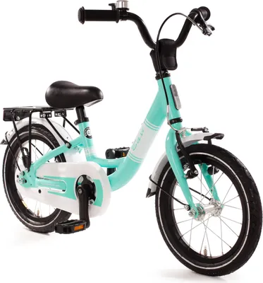 Produktbild von 14" Kinderfahrrad "Baxi" Aqua, Alu, Vollausstattung, Bachtenkirch