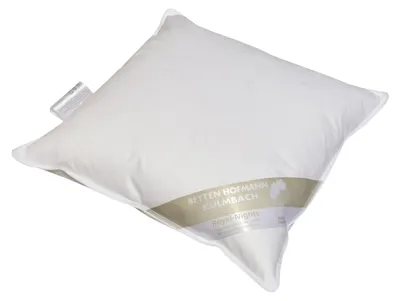 Produktbild von Hofmann Franken kuschelweiches Daunenkissen Kopfkissen 45x45 cm 200g 100% Daunen