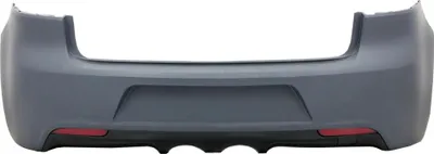 Immagine prodotto di Paraurti posteriore per VW Golf VI 2008+ R20 Look Diffusore Riflettori rossi.