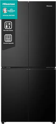Productafbeelding van Hisense RQ5P470SAFE 4-deurs multidoor koelkast 483 liter zwart