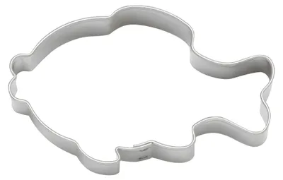 Produktbild von Keksa. Fisch Edelstahl 65x32mm